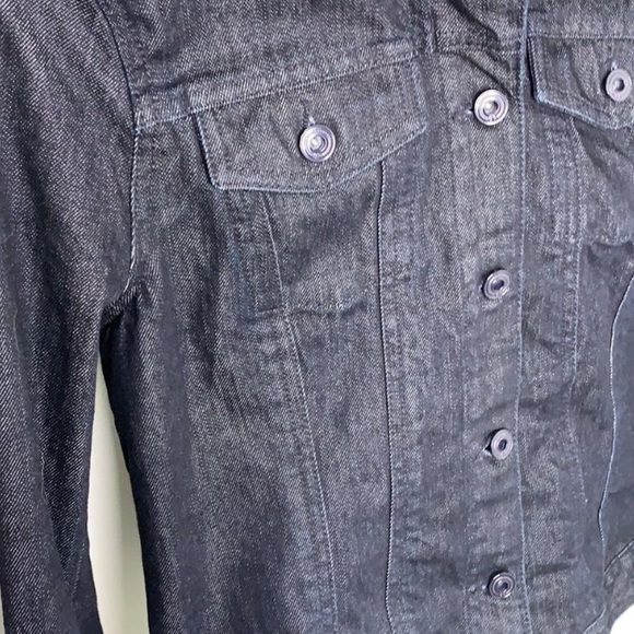 Banana Republic Women’s Dark Wash Small Denim Jacket - Picture 4 of 6
